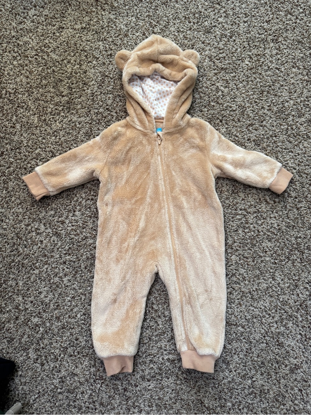 Lily and Dan Bear Coverall Jumpsuit